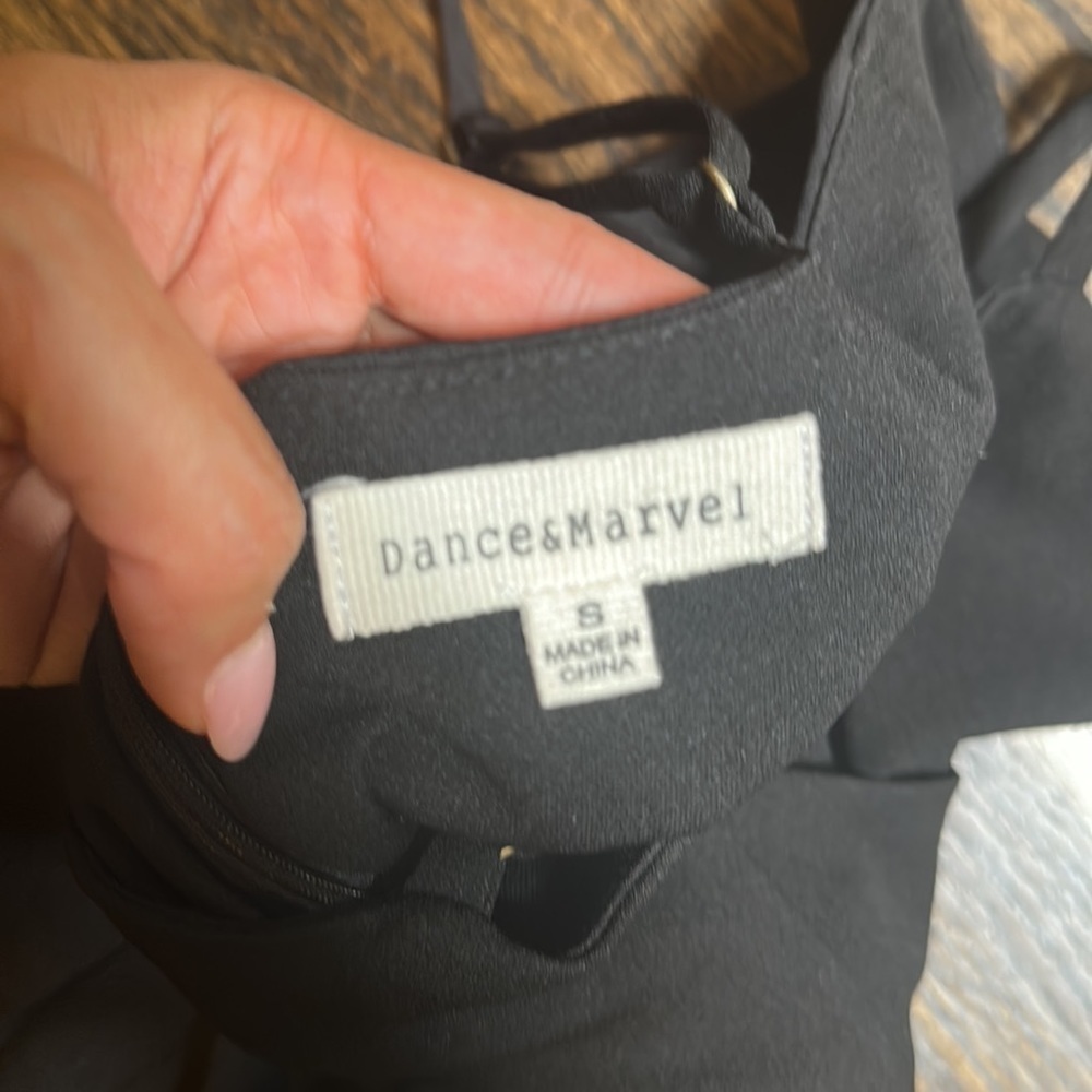 Dance & Marvel Black Jumpsuit size S - Picture 3 of 3
